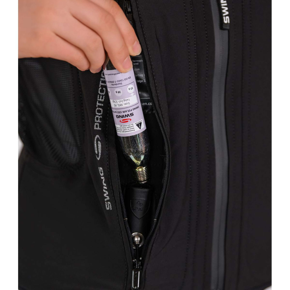 Swing Giubbotto Airbag P25 AIR Nero