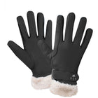 ELT Guanti da Equitazione St. Moritz Nero
