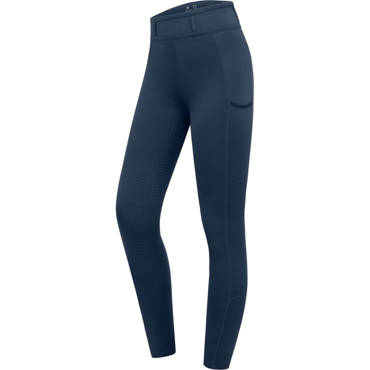 ELT Leggings da Equitazione Ella Glam Blu denim