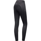 ELT Leggings da Equitazione Ella Knie Grip Nero