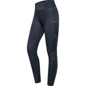 ELT Leggings da Equitazione Ella Knie Grip Blu notte