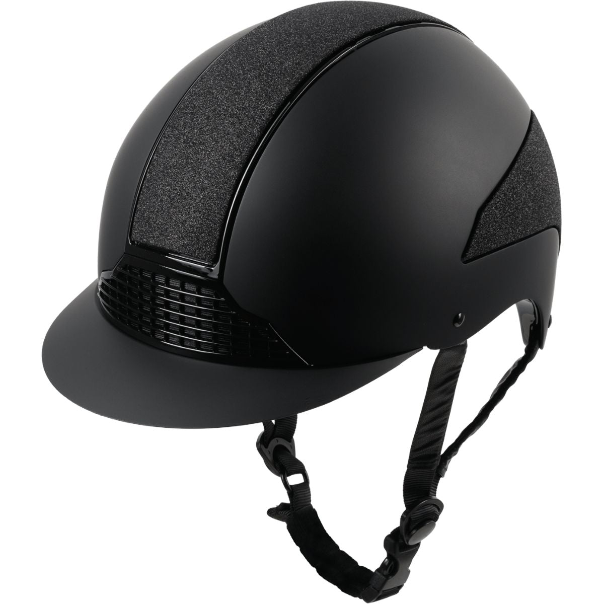 Swing Casco da equitazione H24 Shine Nero opaco