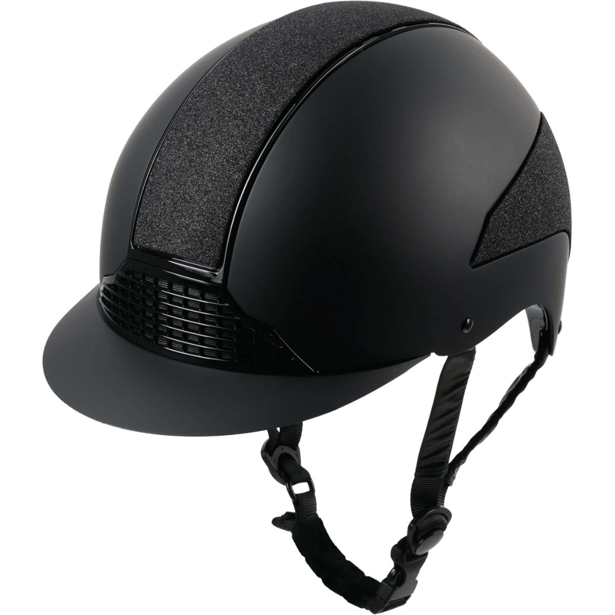 Swing Casco da equitazione H24 Shine Nero opaco