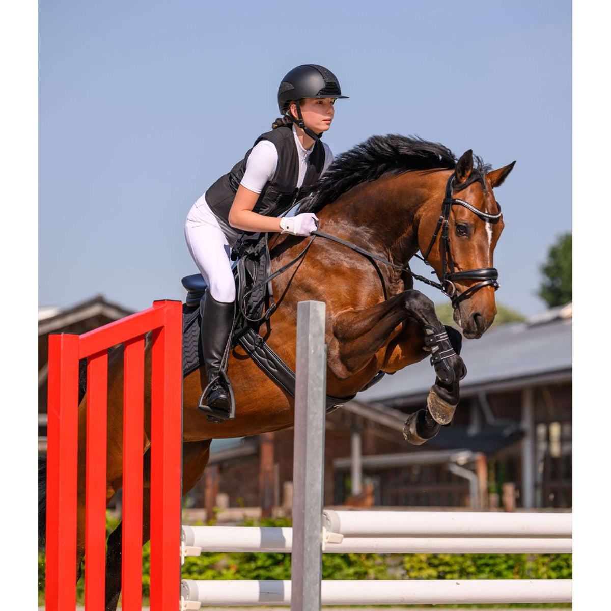 Swing Casco da equitazione H24 Shine Nero opaco