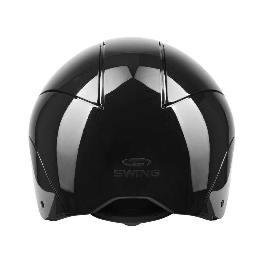 Swing Casco da equitazione H24 Glossy Nero