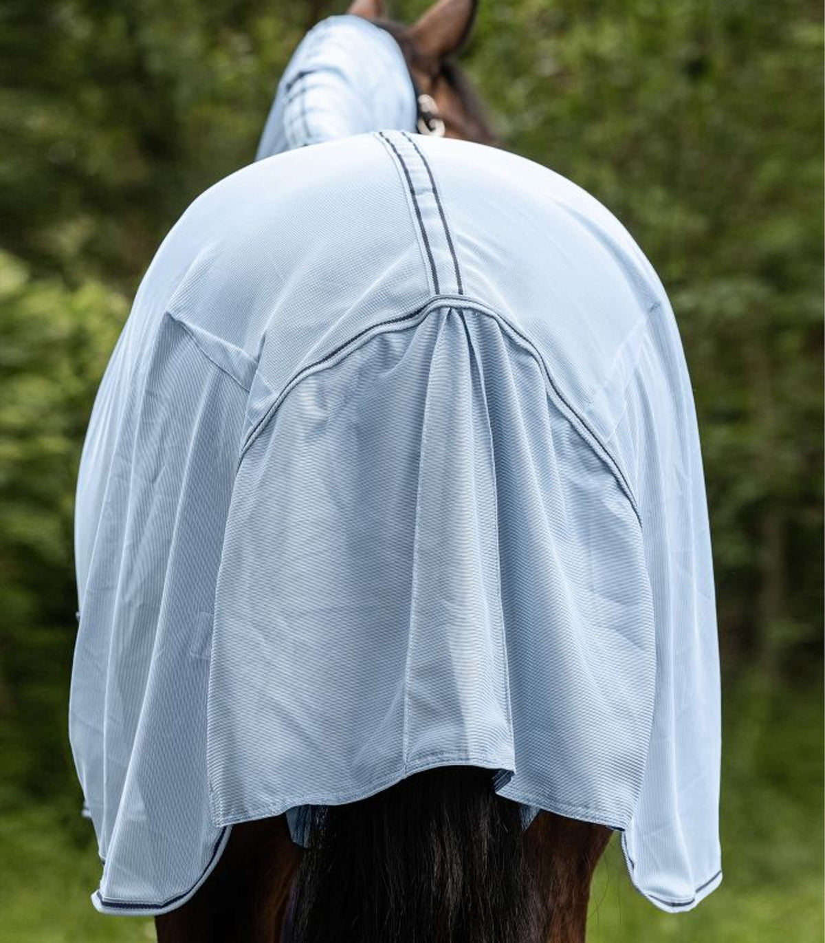 Waldhausen Ekzema/Fliegendecke Protect Azzurro/Blu scuro