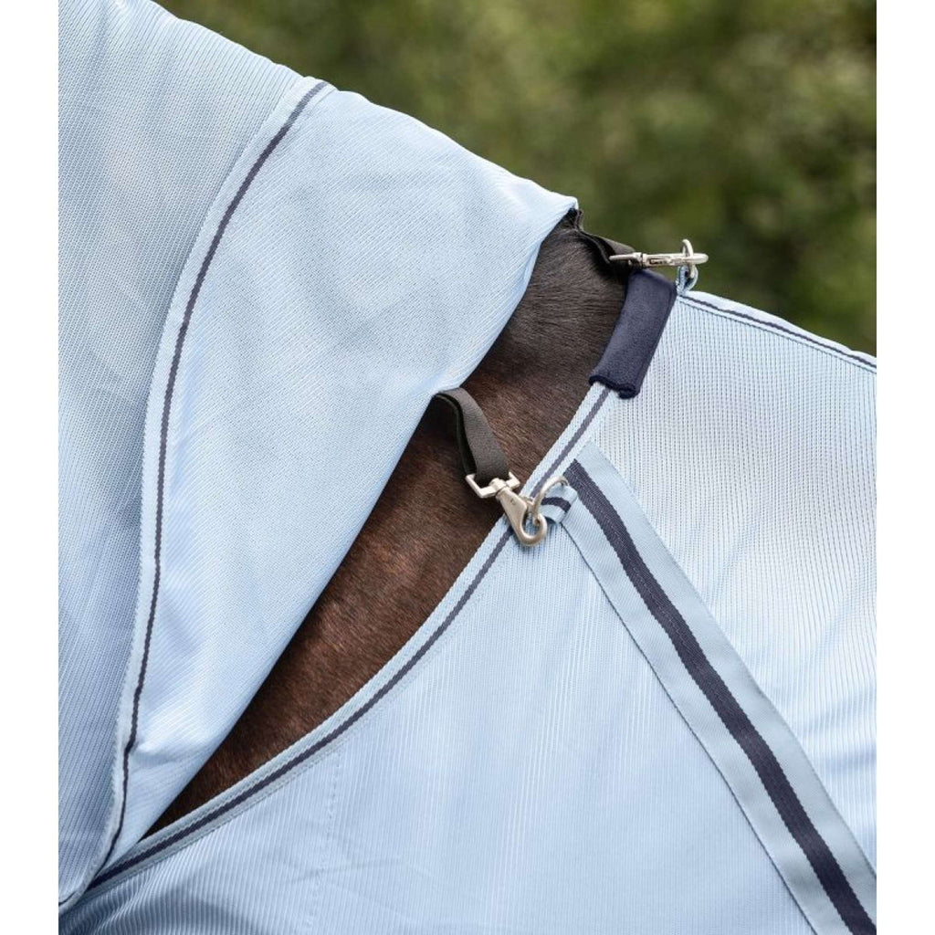 Waldhausen Coperta Antimosche Protect con Collo Staccabile Azzurro/Blu notte