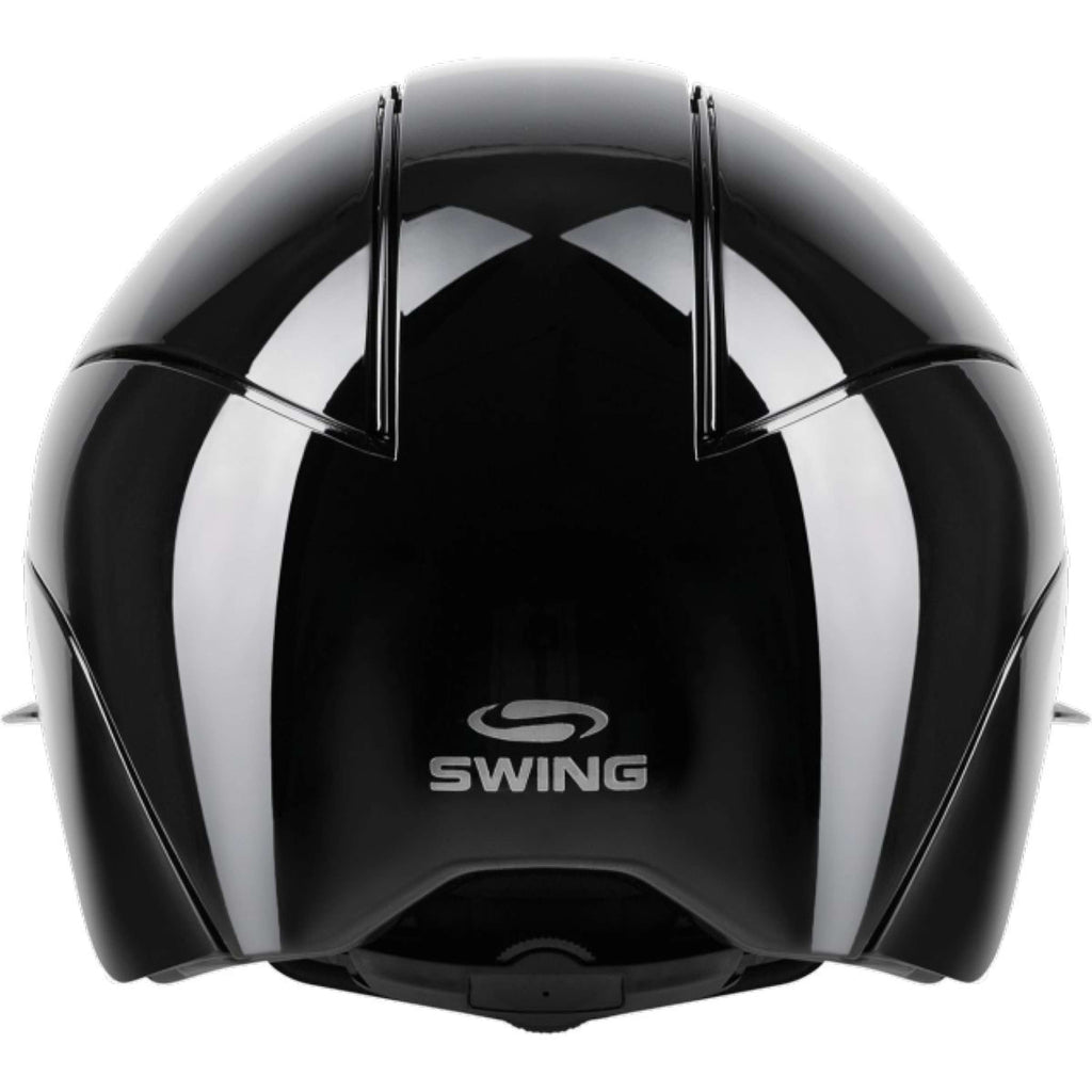 Swing Casco da equitazione H24 Lady Glossy Nero lucido
