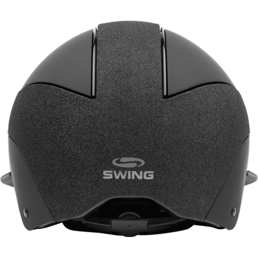 Swing Casco da equitazione H24 Lady Shine Nero opaco