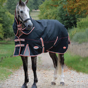 Weatherbeeta Medio staccabile dal collo Comfitec Nero/Argento/Rosso