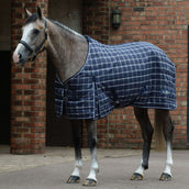 Weatherbeeta Tappeto Saxon 1200D PP Stable Standard Neck Medium Plaid della Marina