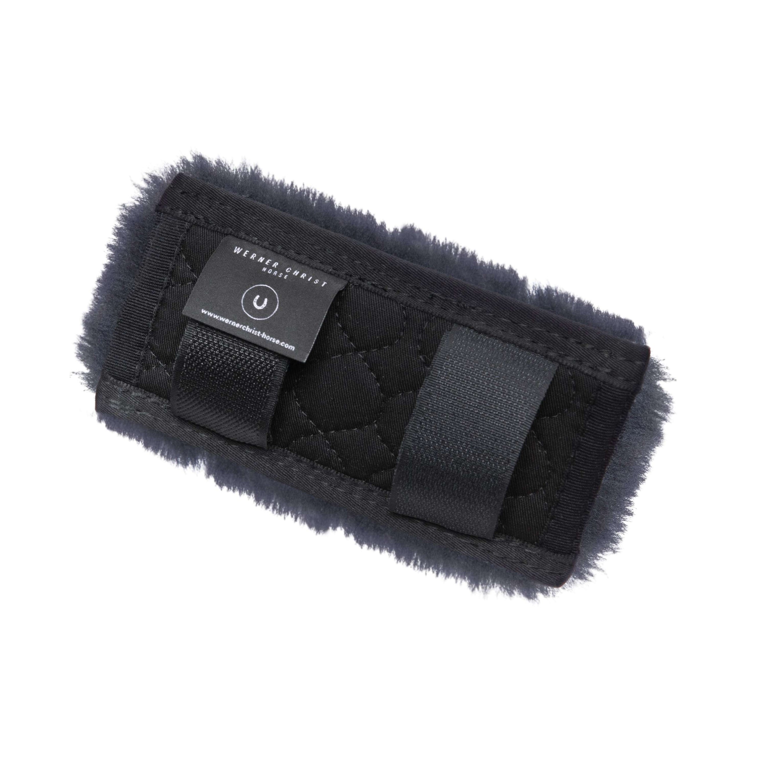 Werner Christ Protettore di Catena per Morso Nero/Naturale Werner Christ Protettore di Catena per Morso Nero/Naturale