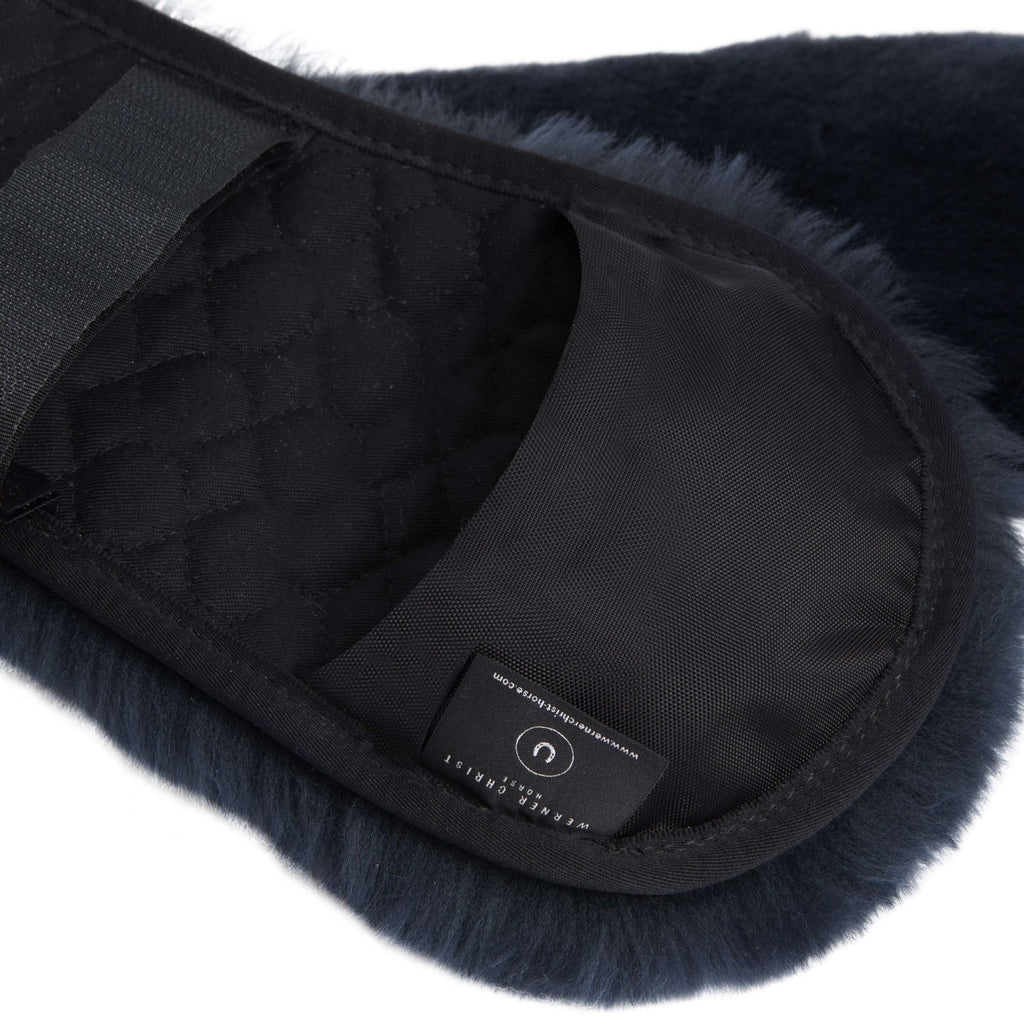 Werner Christ Copri Cinghia in Pelo Contoured Nero/Antracite