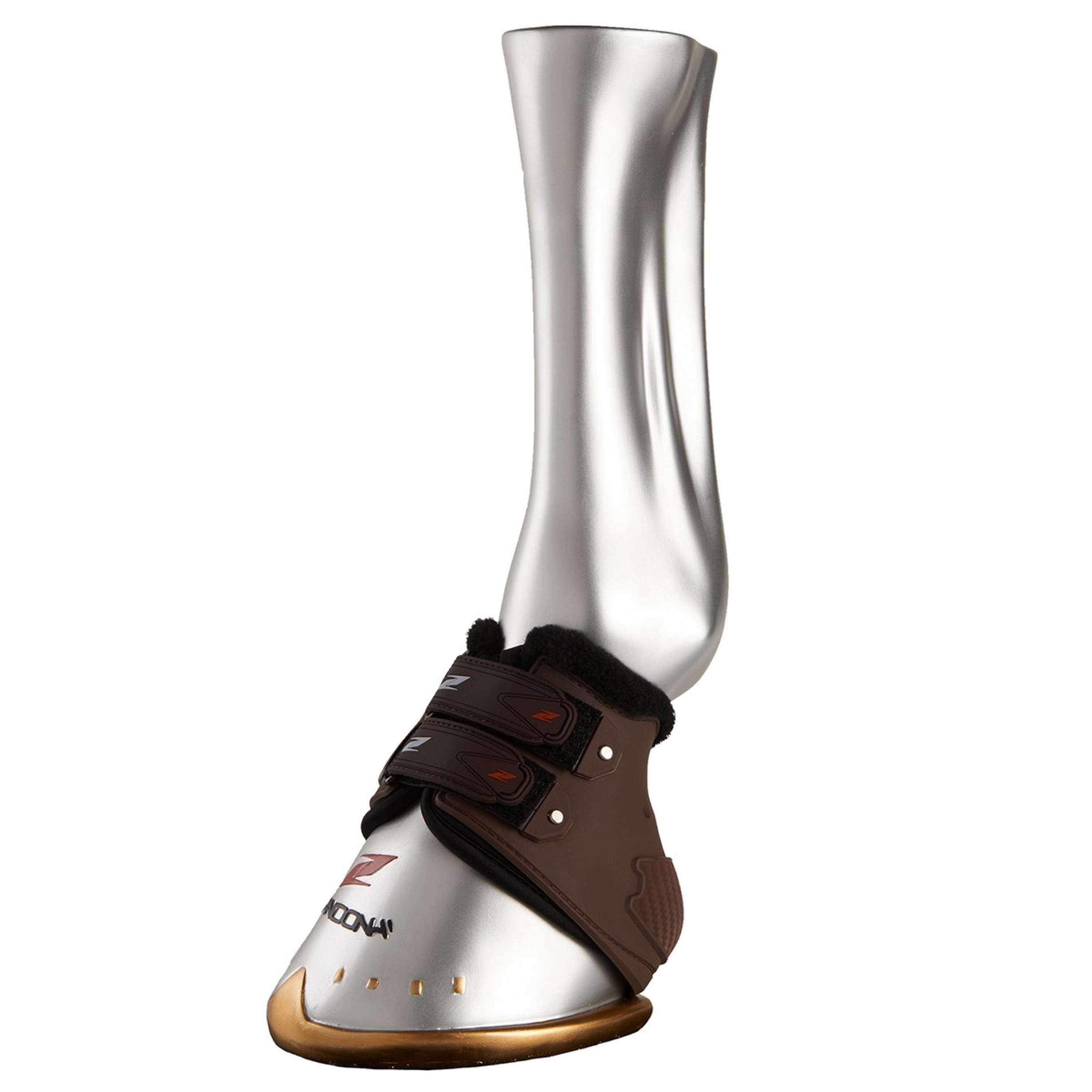 Zandona Stivaletti a Campana Carbon Air Velcro Tallone Marrone