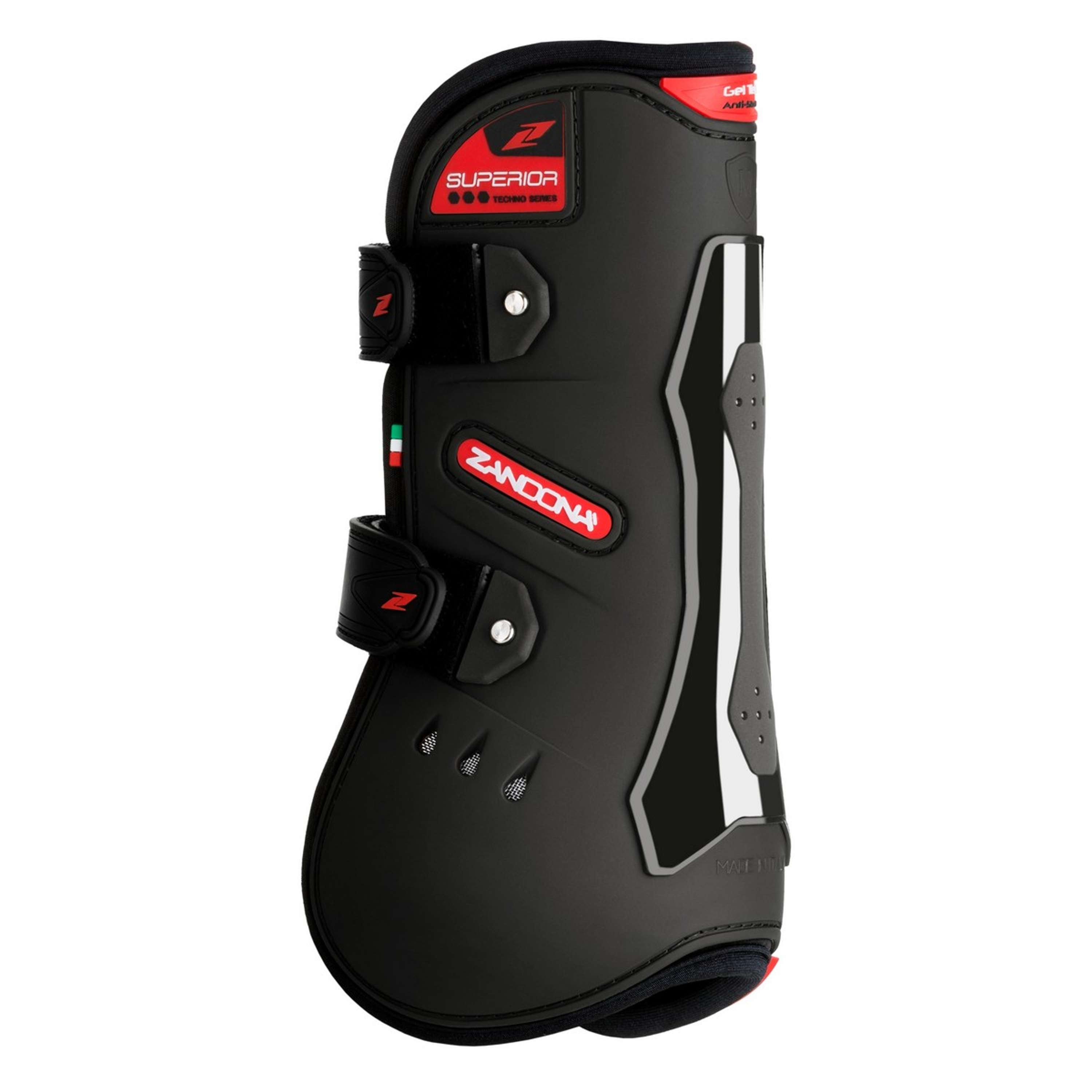 Zandona Stinchiere Superior Air Velcro Tendine Nero