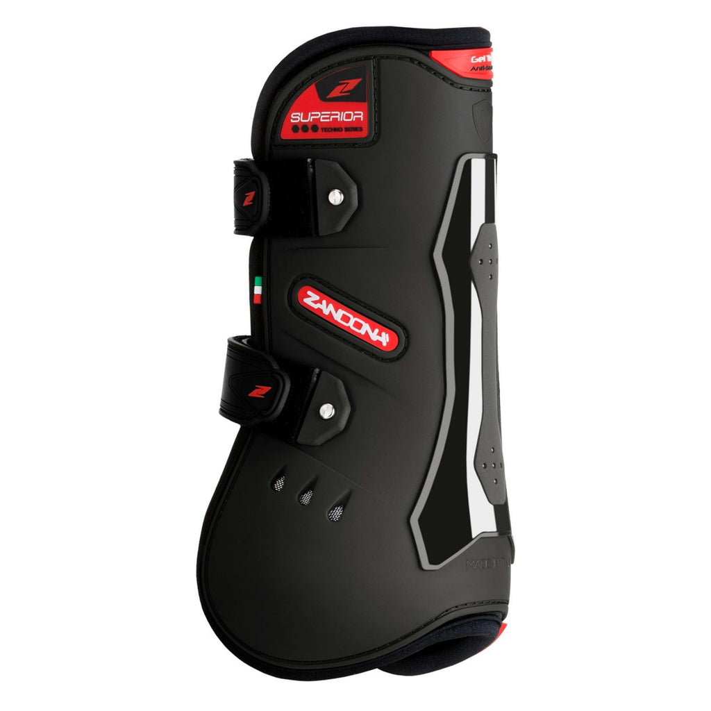 Zandona Stinchiere Superior Air Velcro Tendine Nero