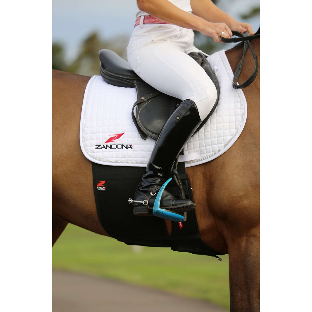 Zandona Fascia Addominale Superior Chafe Guard Evo Nero