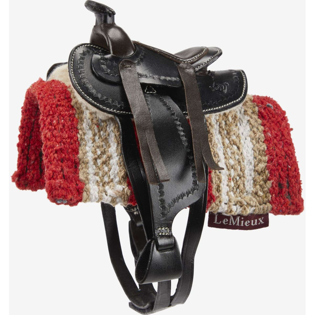 LeMieux Pony giocattolo Western Zadel Nero