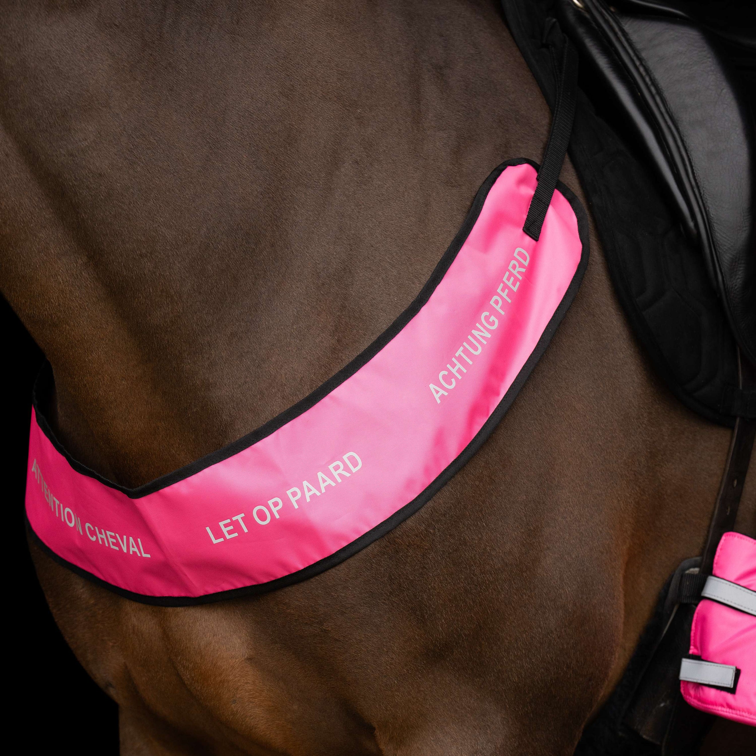 Imperial Riding Pettorina IRHReflective Pink Imperial Riding Pettorina IRHReflective Pink