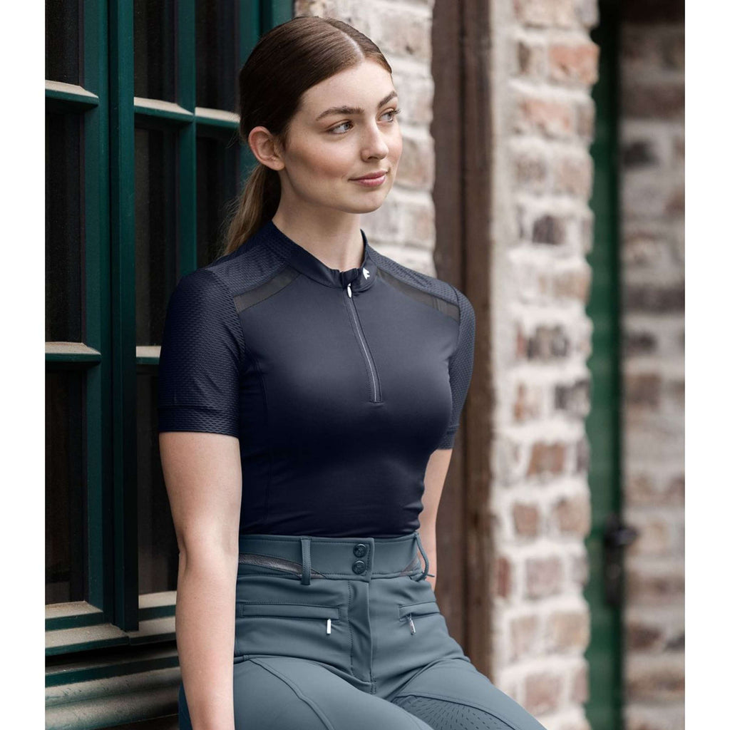 ELT Maglietta Nancy Maniche Corte Deep Blue