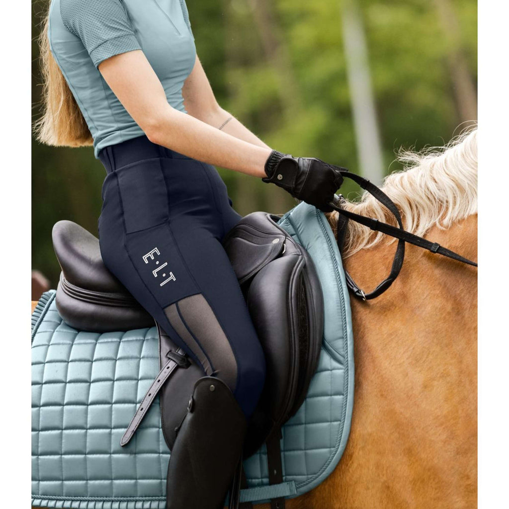 ELT Leggings da Equitazione Nina Deep Blue