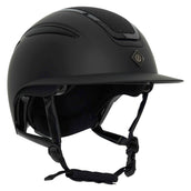 Imperial Riding Casco da equitazione IRHOlania Deluxe Big Visor Scintillio nero