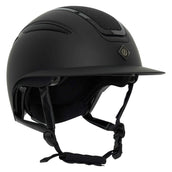 Imperial Riding Casco da equitazione IRHOlania Deluxe Big Visor Scintillio nero