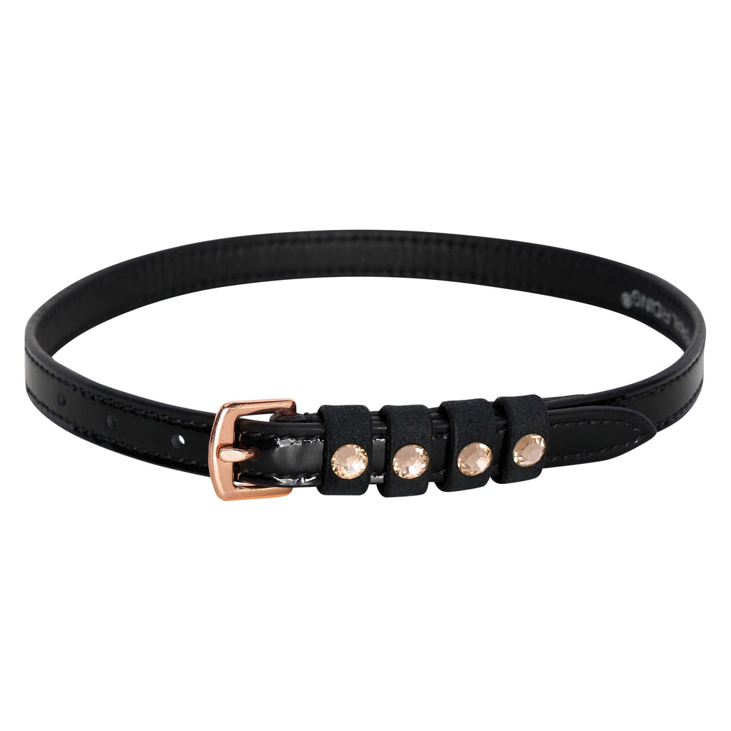 Imperial Riding Cinghie per speroni IRHPardouz Nero/Oro rosa