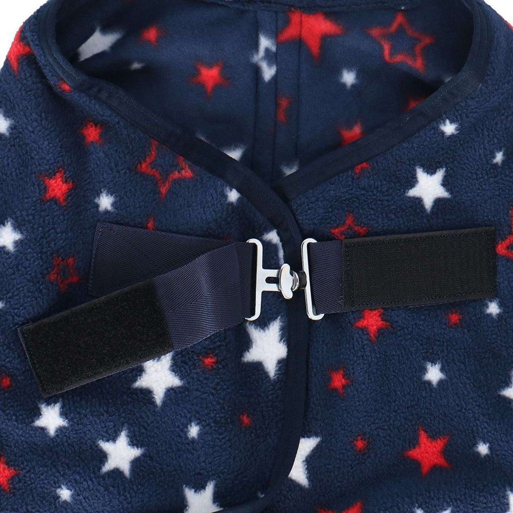 HB Coperta in pile Star Blu