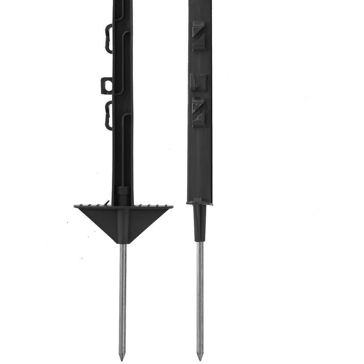 Agradi Power Palo da pascolo Classic 125cm 20 Pezzi Nero