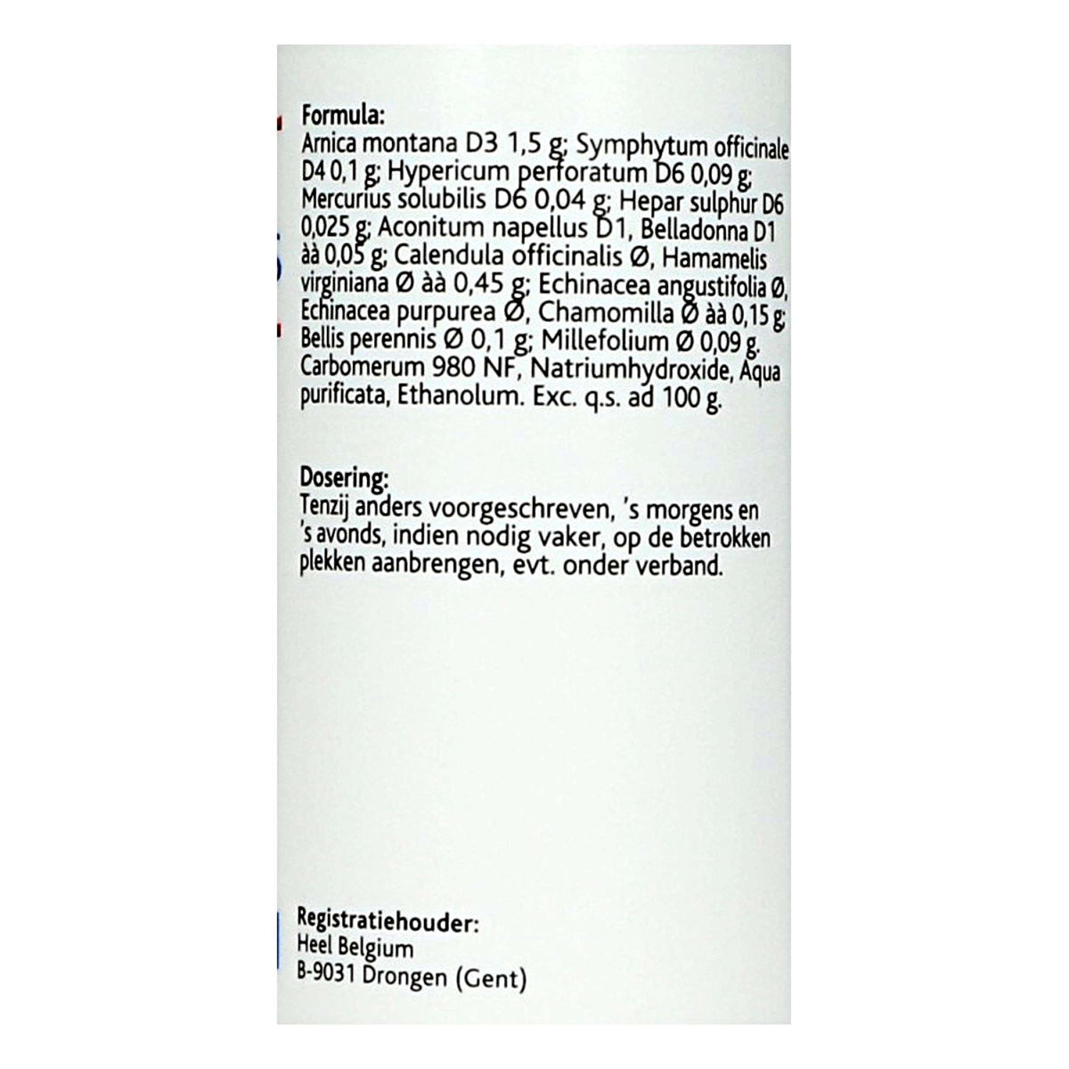 Traumeel Molto S Bianco