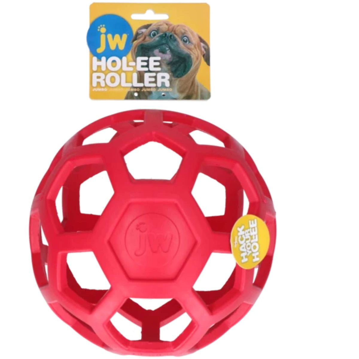 JW Pallone da Gioco HOL-EE Roller Jumbo Rosso