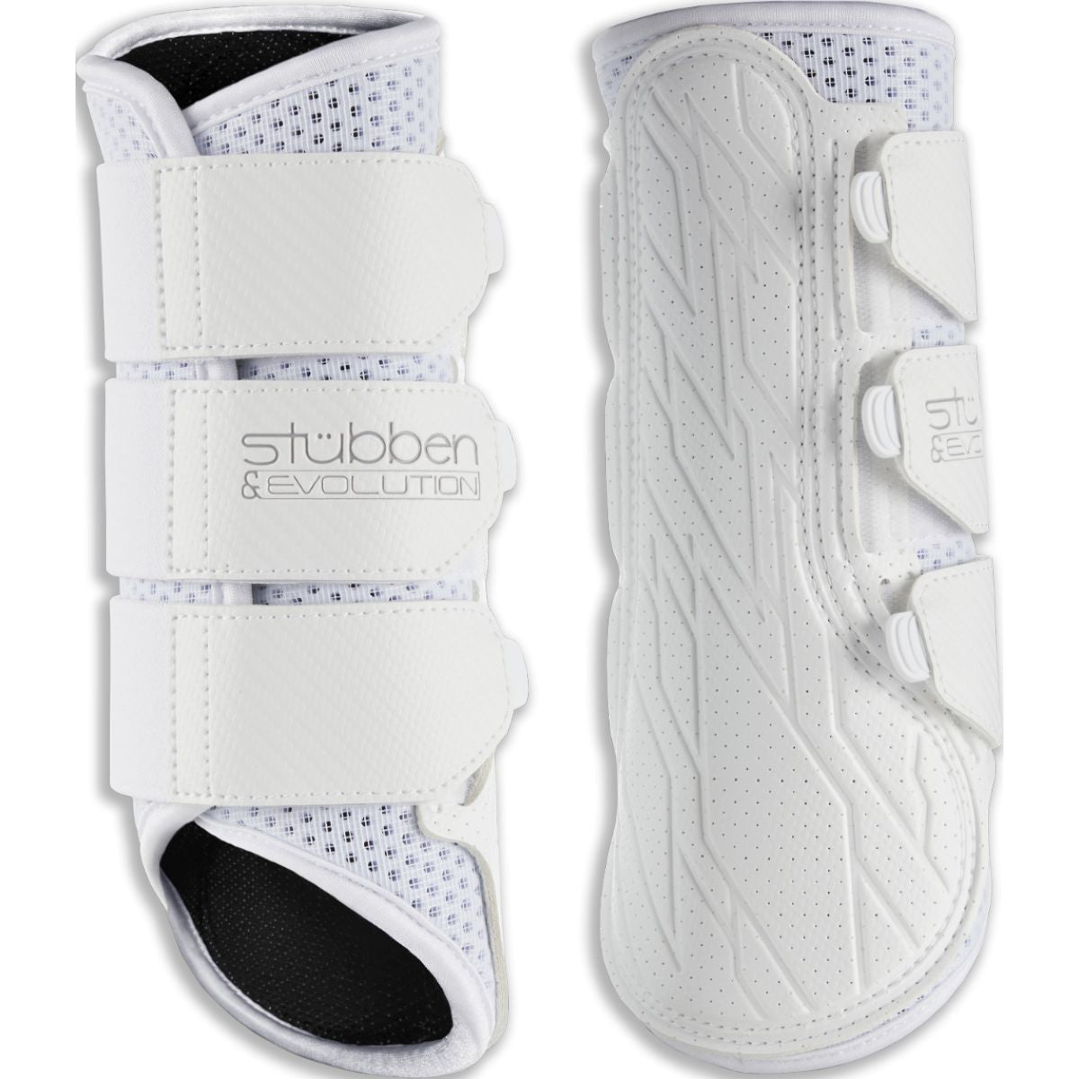 Stübben Scarpe da ginnastica flessibili Airflow Bianco