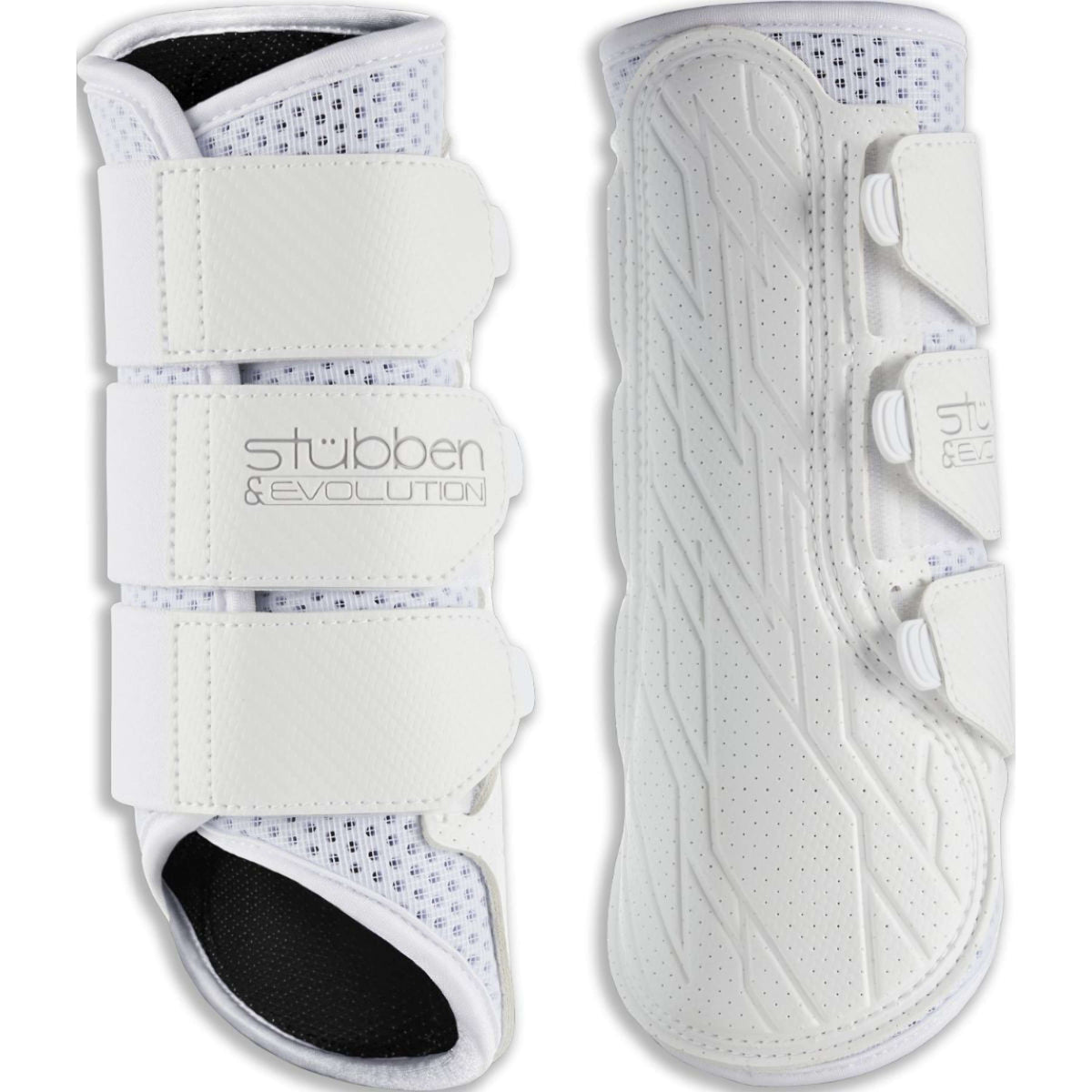 Stübben Scarpe da ginnastica flessibili Airflow Bianco