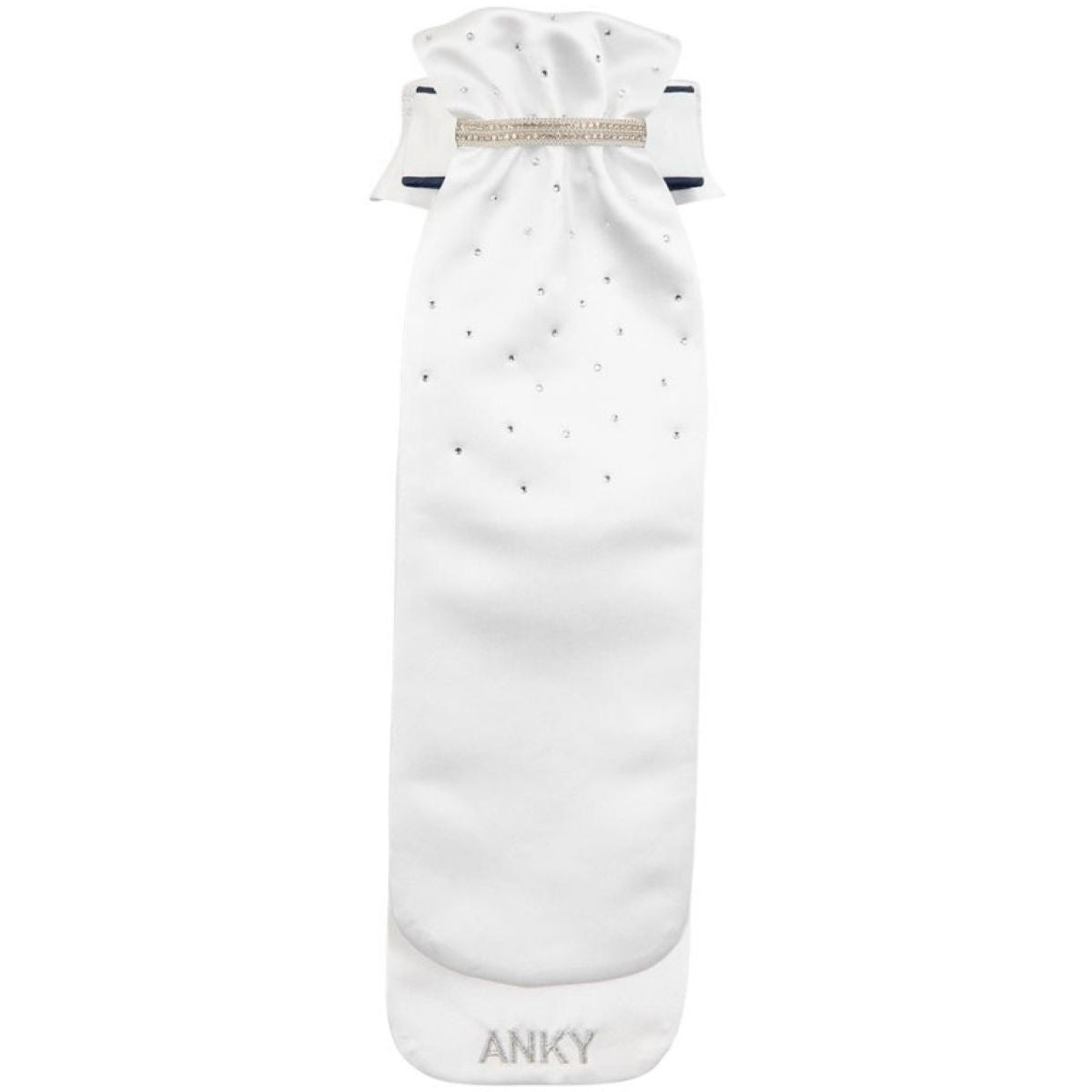 ANKY Plastron Multi-Fit Colletti Staccabili Bianco/blu scuro