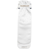 ANKY Plastron Multi-Fit Colletti Staccabili Bianco/blu scuro