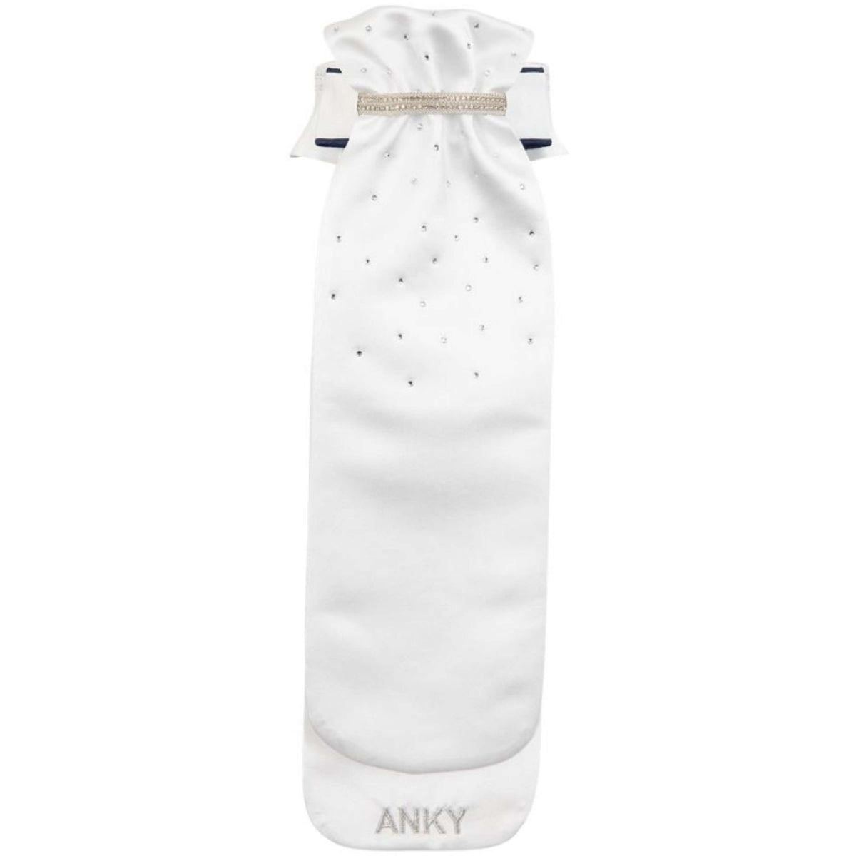 ANKY Plastron Multi-Fit Colletti Staccabili Bianco/blu scuro