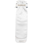 ANKY Plastron Multi-Fit Colletti Staccabili Bianco/blu scuro