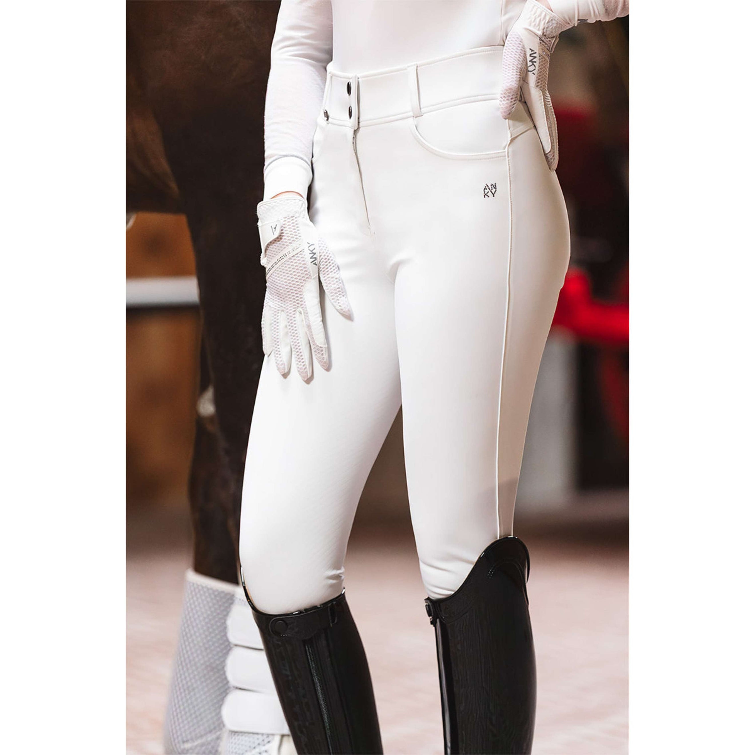 ANKY Pantaloni da Equitazione Regal C-Wear XR26101 Full Grip Bianco ANKY Pantaloni da Equitazione Regal C-Wear XR26101 Full Grip Bianco