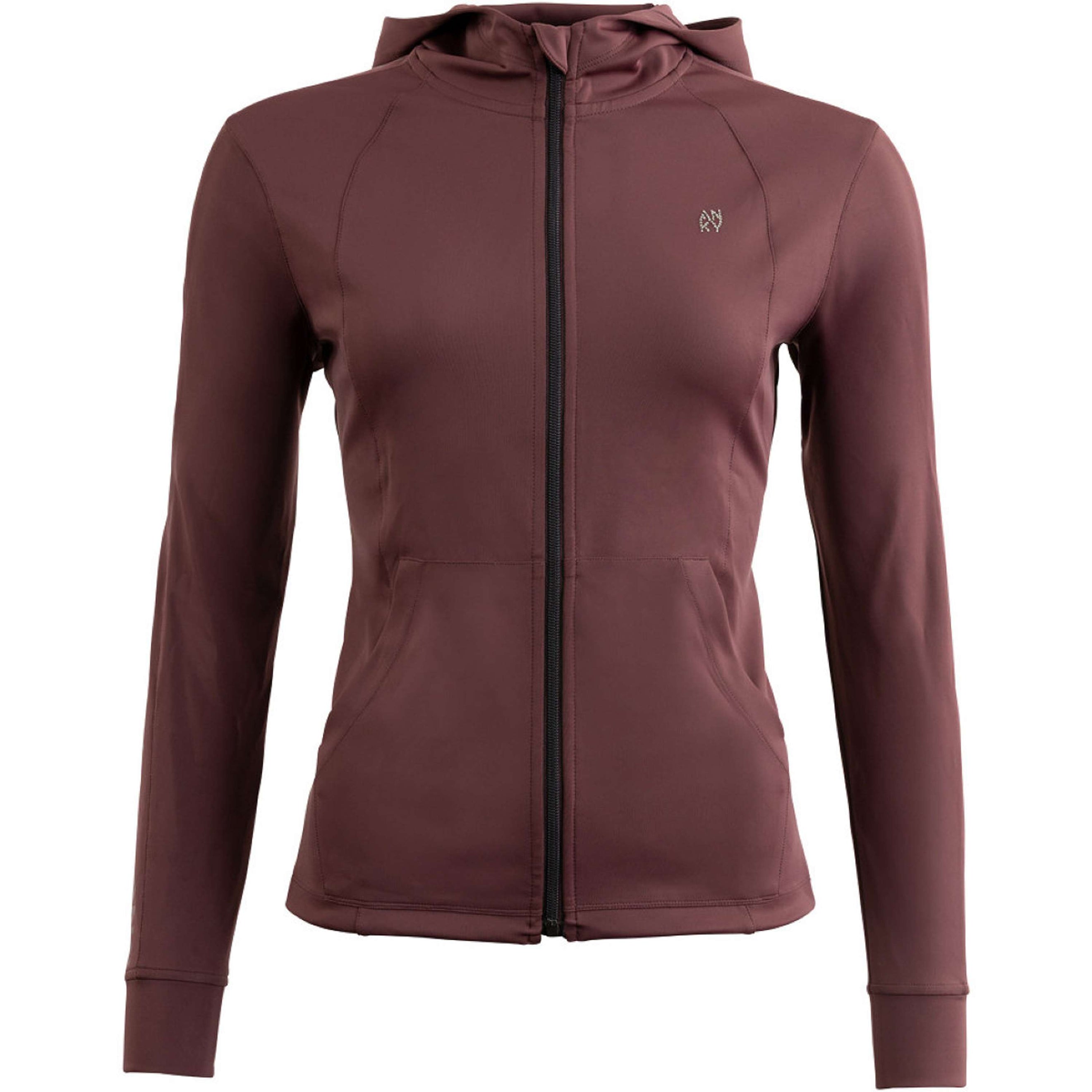 ANKY Felpa con cappuccio e zip ATC26101 3C Sassafras ANKY Felpa con cappuccio e zip ATC26101 3C Sassafras