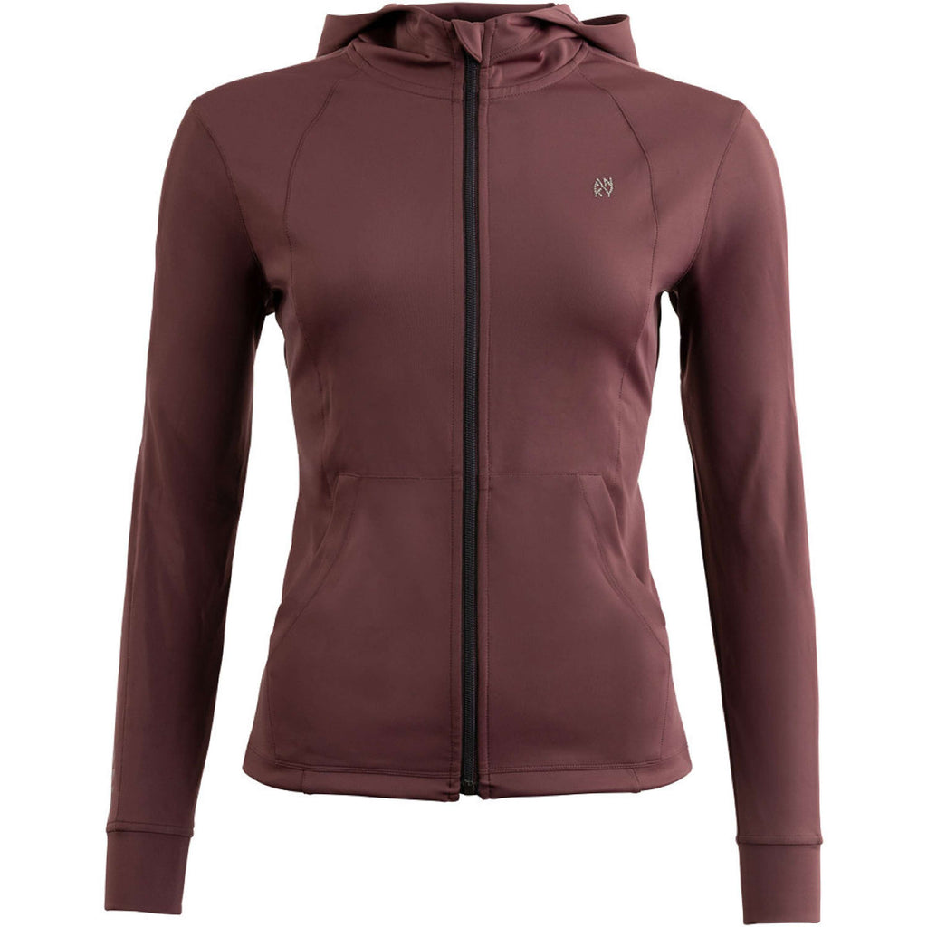 ANKY Felpa con cappuccio e zip ATC26101 3C Sassafras