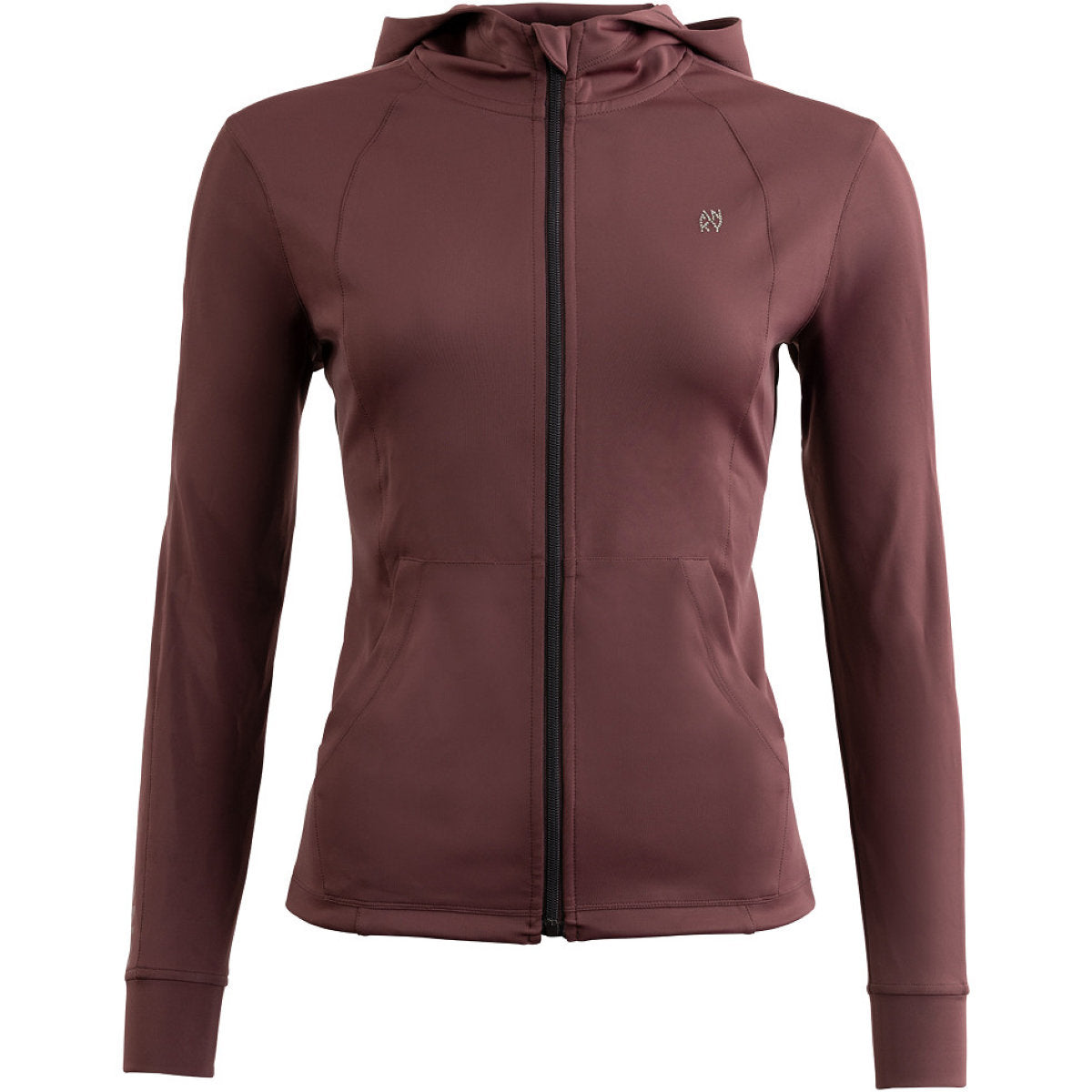 ANKY Felpa con cappuccio e zip ATC26101 3C Sassafras
