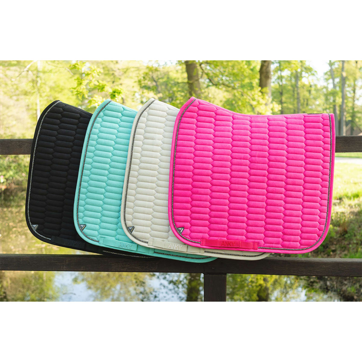 ANKY Sottosella Suede XB261110 Dressage Pool Blue