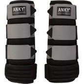 ANKY Protezione gambe 3 in 1 3D Mesh Black/Steel Grey