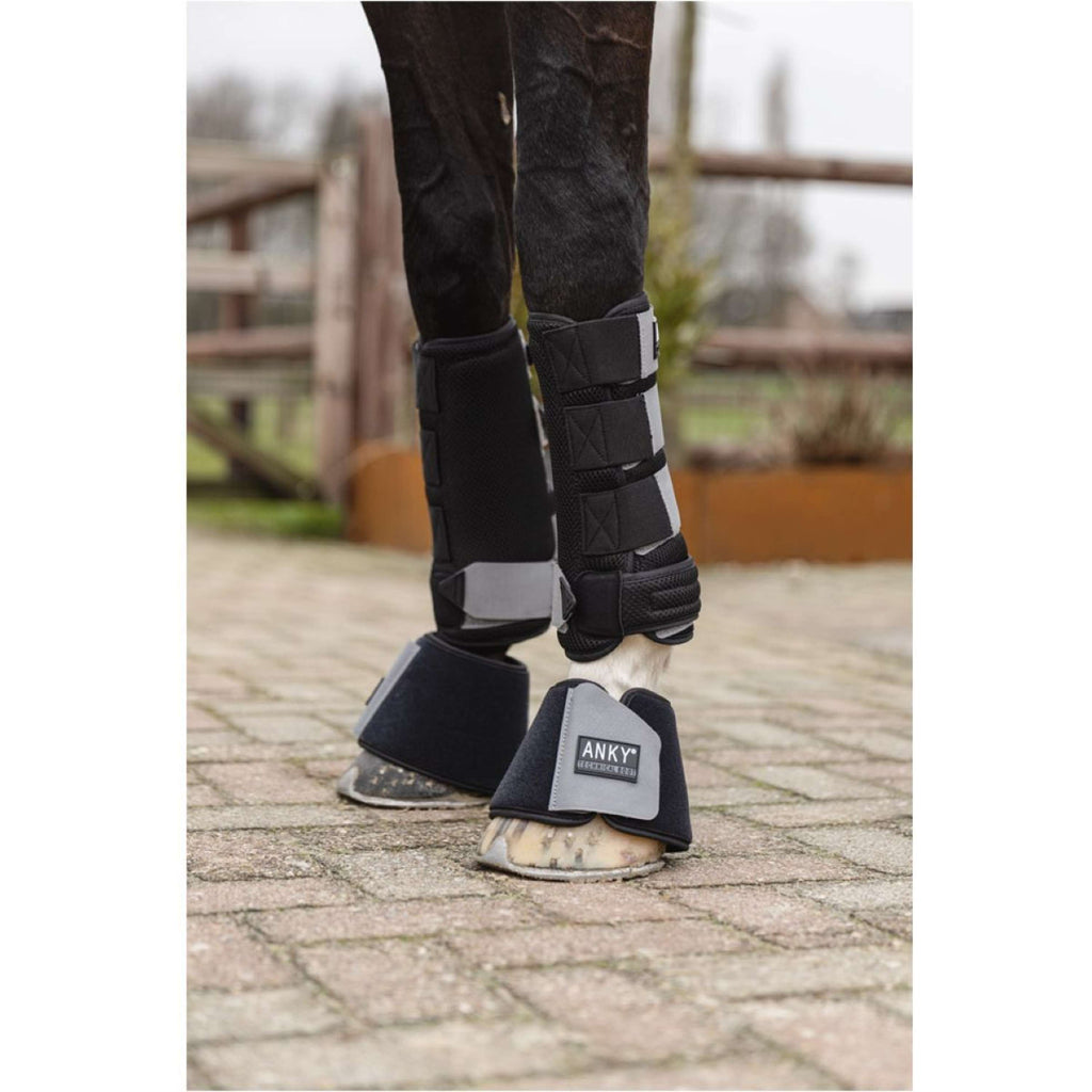ANKY Protezione gambe 3 in 1 3D Mesh Black/Steel Grey