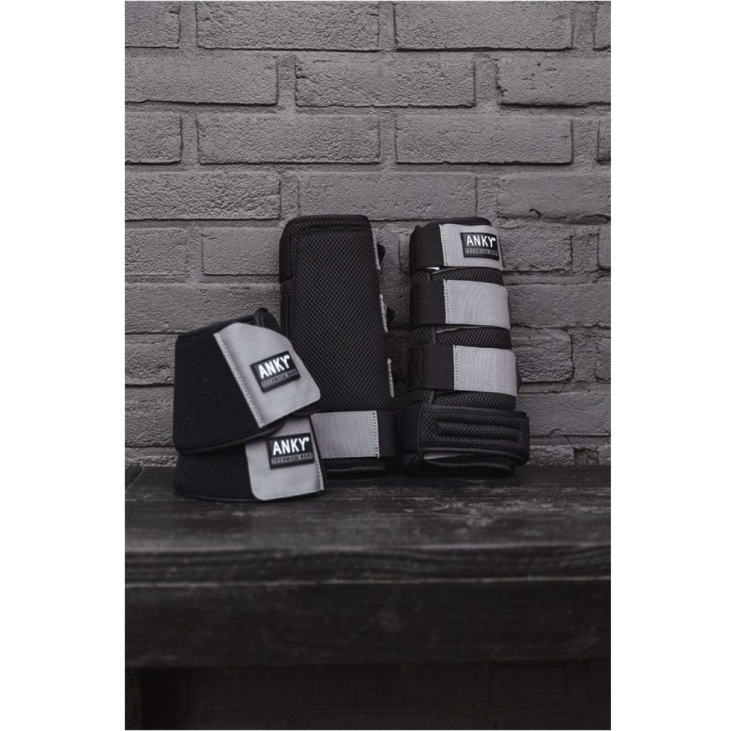 ANKY Protezione gambe 3 in 1 3D Mesh Black/Steel Grey