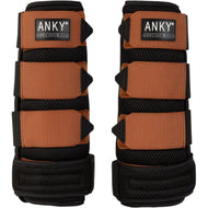 ANKY Protezione gambe 3 in 1 3D Mesh Black/Rust
