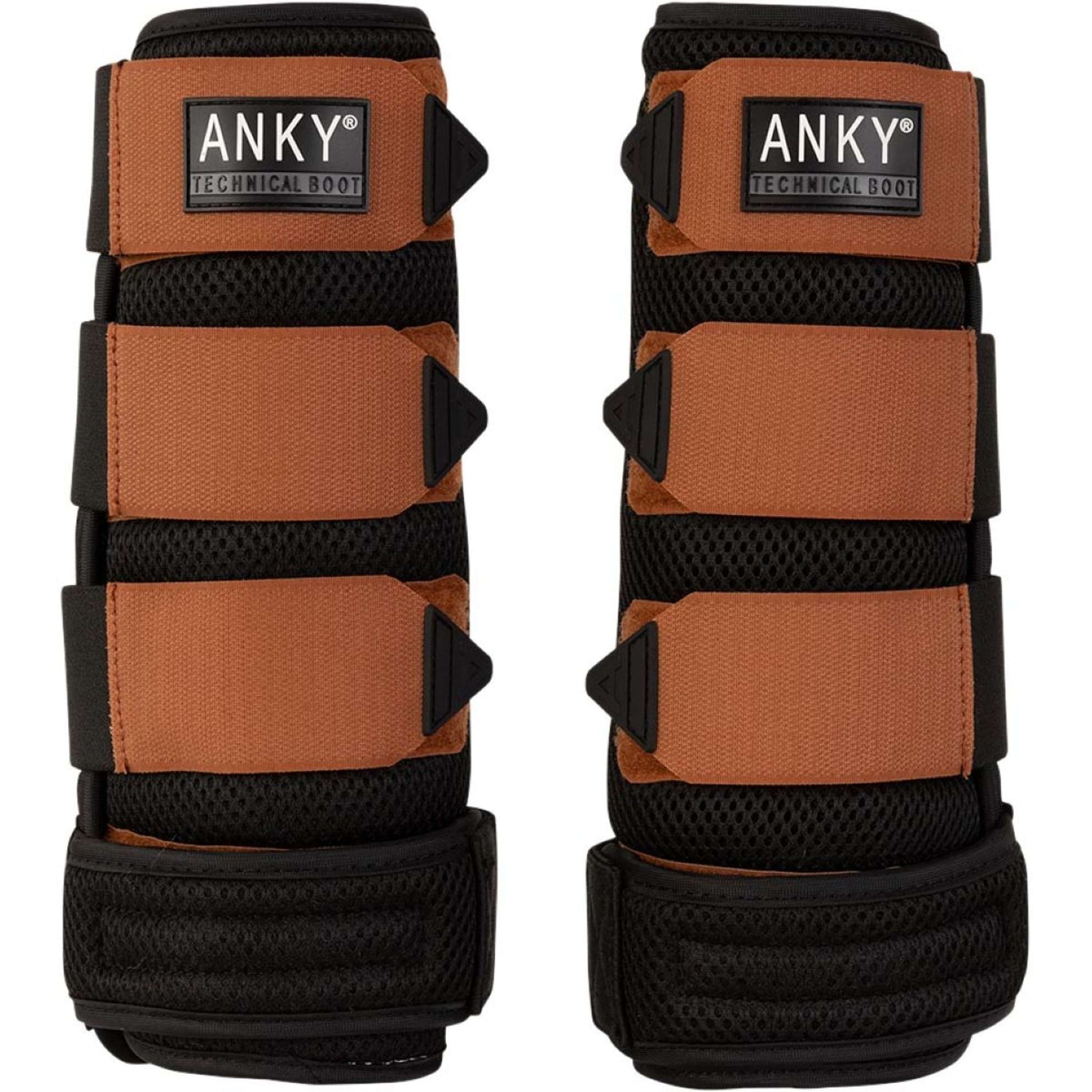 ANKY Protezione gambe 3 in 1 3D Mesh Black/Rust