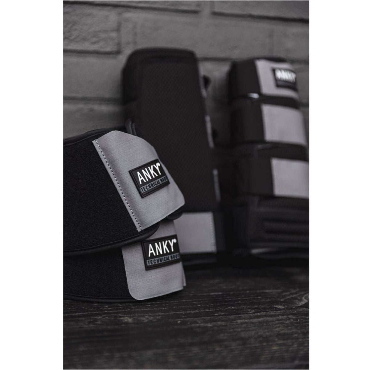 ANKY Stivaletti a Campana Neoprene Black/Steel Grey