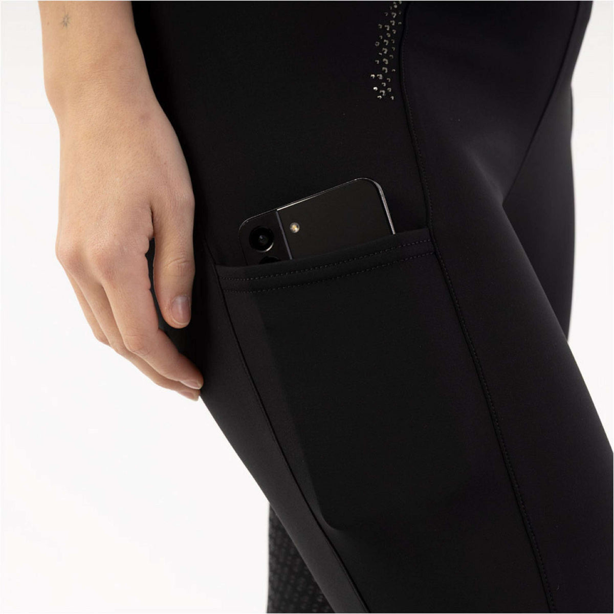 ANKY Leggings da Equitazione Serenity XR261104 Full Grip Nero